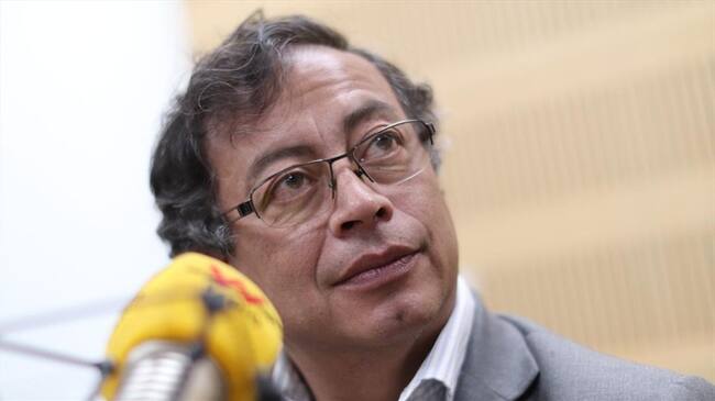 Gustavo Petro. Foto: W Radio