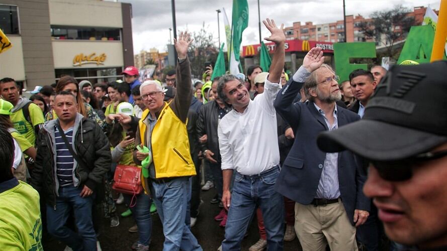 Campaña Sergio Fajardo a la presidencia. Foto: Colprensa