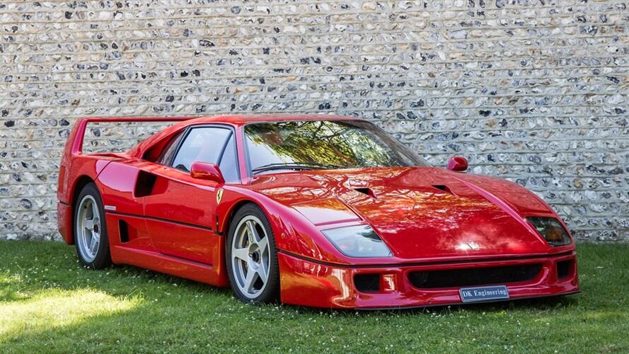 Ferrari F40, el lujoso ‘juguetico’ que compró J Balvin. Foto: Martyn Lucy/Getty Images