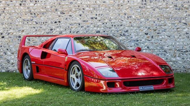 Ferrari F40, el lujoso ‘juguetico’ que compró J Balvin. Foto: Martyn Lucy/Getty Images