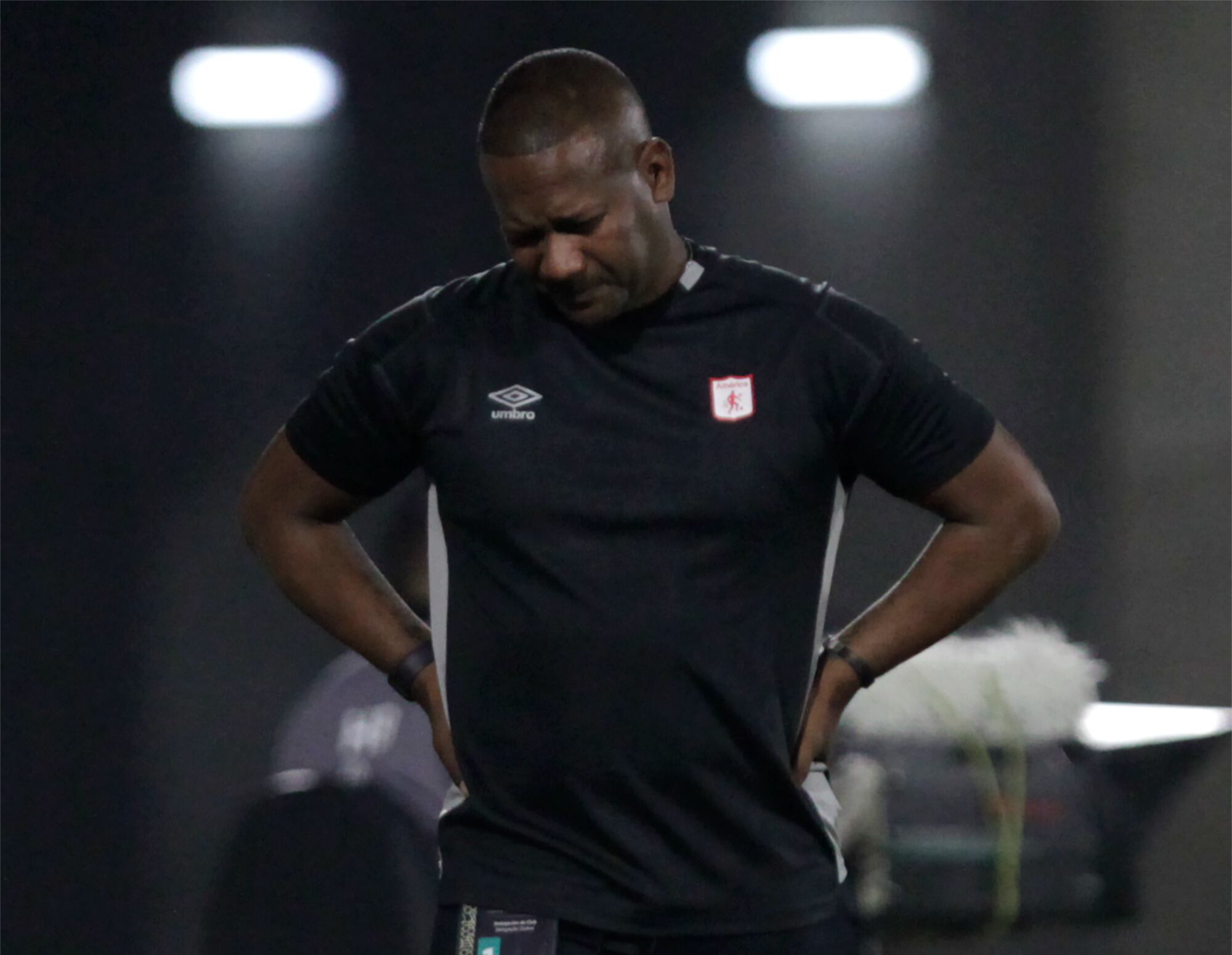 Jersson González, extécnico del América de Cali. Foto: Ricardo Maldonado-Pool/Getty Images
