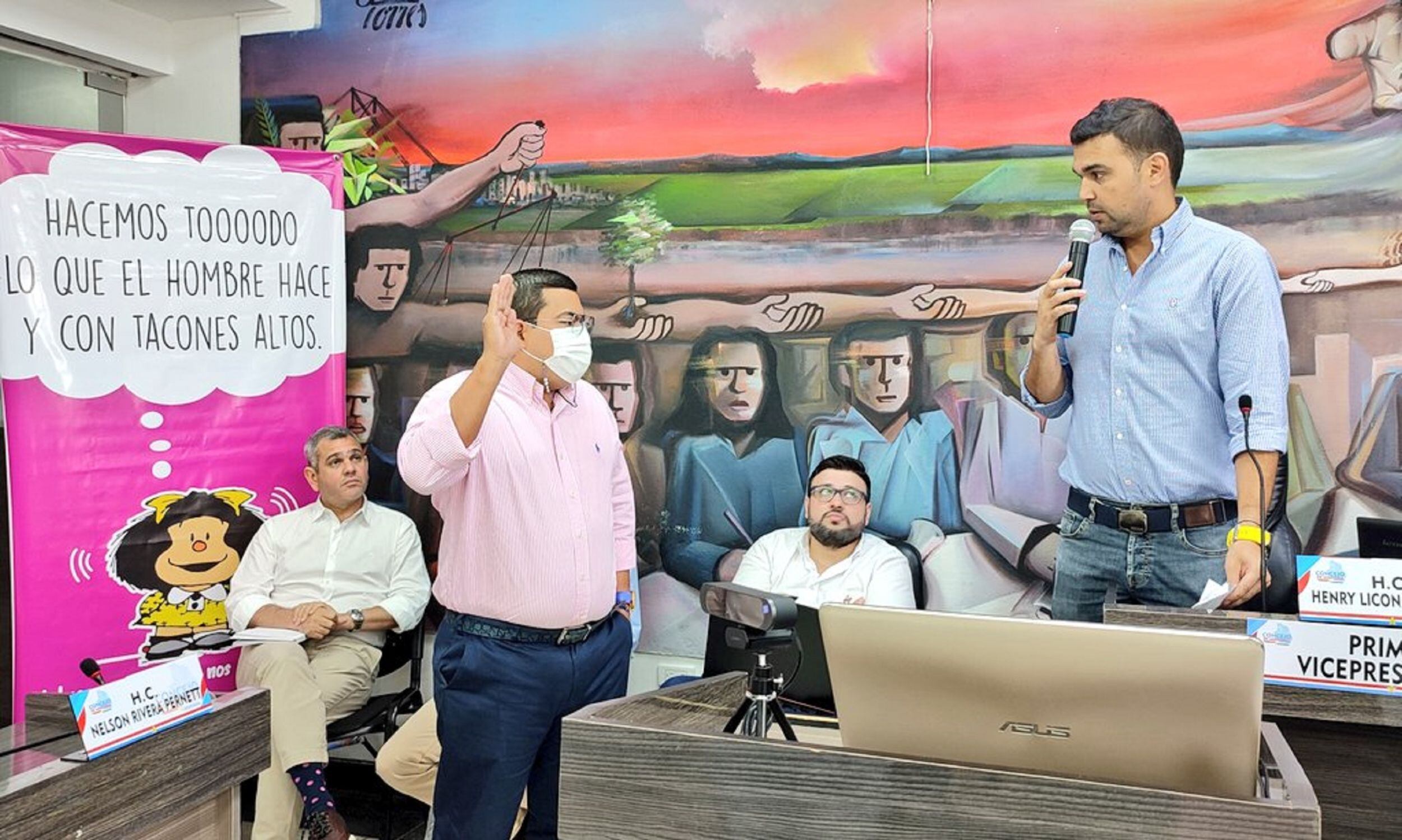 Eligen nuevo contralor en Montería: sería cuota de 'Mayorías Liberales'. Foto: cortesía Concejo de Montería.