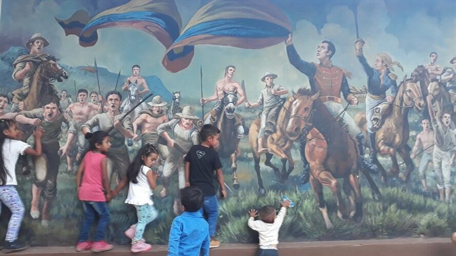 Inicia en Paya la ruta libertadora bicentenaria por Boyacá . Foto: Redacción W Radio