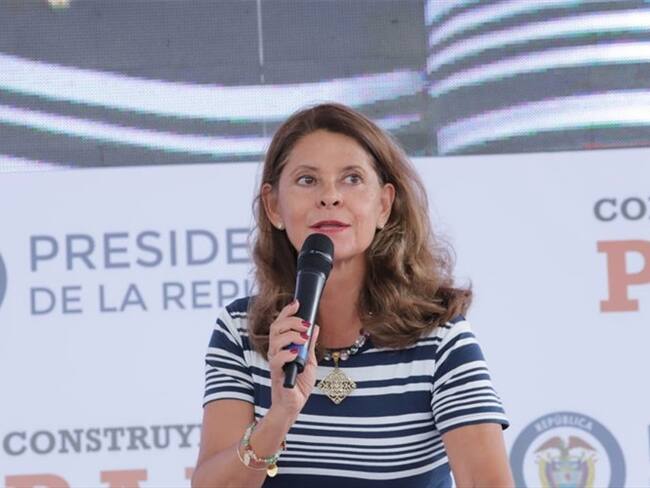 Marta Lucía Ramírez, vicepresidenta. Foto: Colprensa