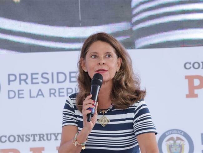 Marta Lucía Ramírez, vicepresidenta. Foto: Colprensa