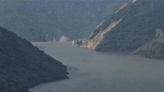 Autoridades controlaron incendio en campamento de Hidroituango. Foto: Colprensa