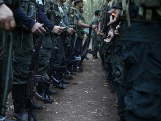 Imagen de referencia de excombatientes de las Farc. Foto: Colprensa.