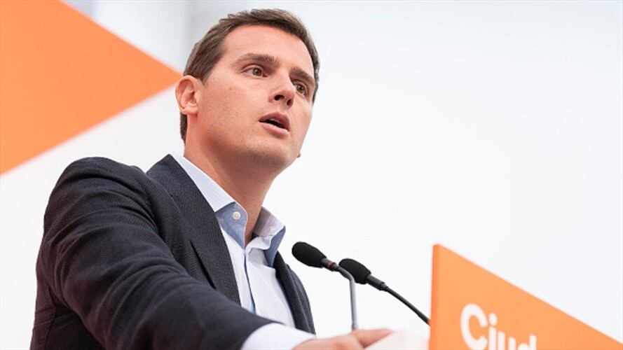 El presidente del partido español Ciudadanos, Albert Rivera. Foto: Getty Images