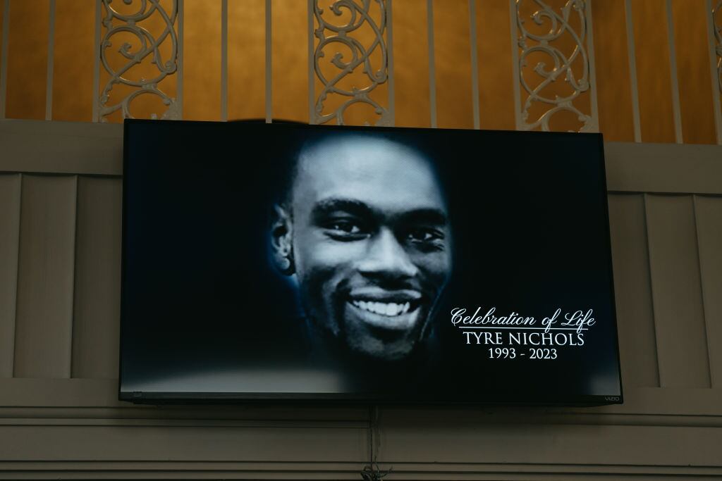 Homenajes por la muerte de Tyre Nichols. (Photo by Lucy Garrett/Getty Images)
