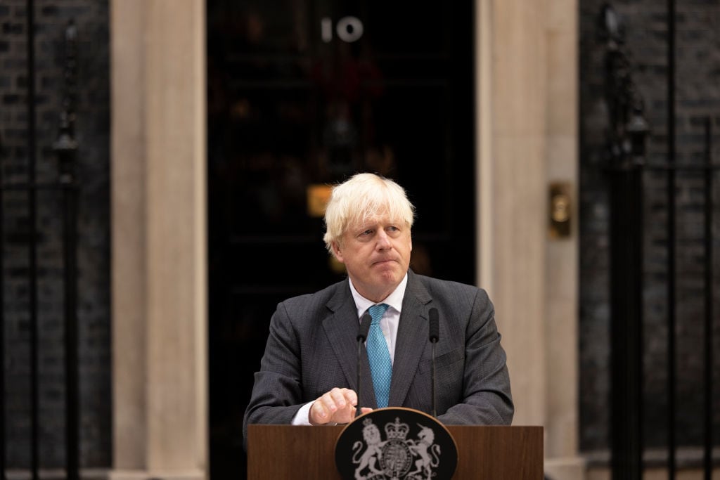 Boris Johnson. Foto: Getty Images.