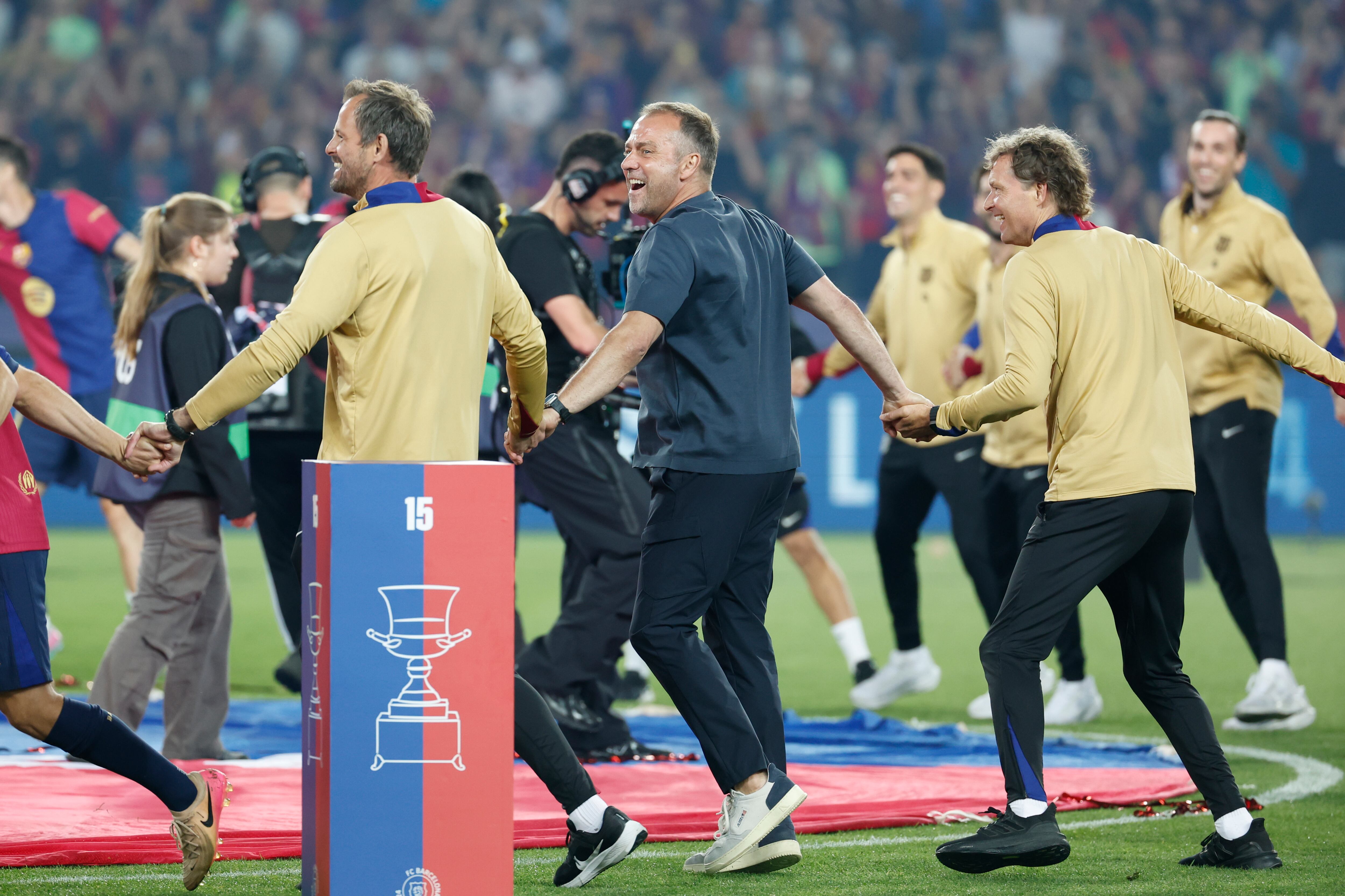 Hansi Flick. Foto: EFE/ Toni Albir