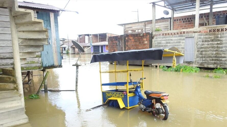 Las emergencias no dejan personas fallecidas hasta el momento. Foto: Cortesía