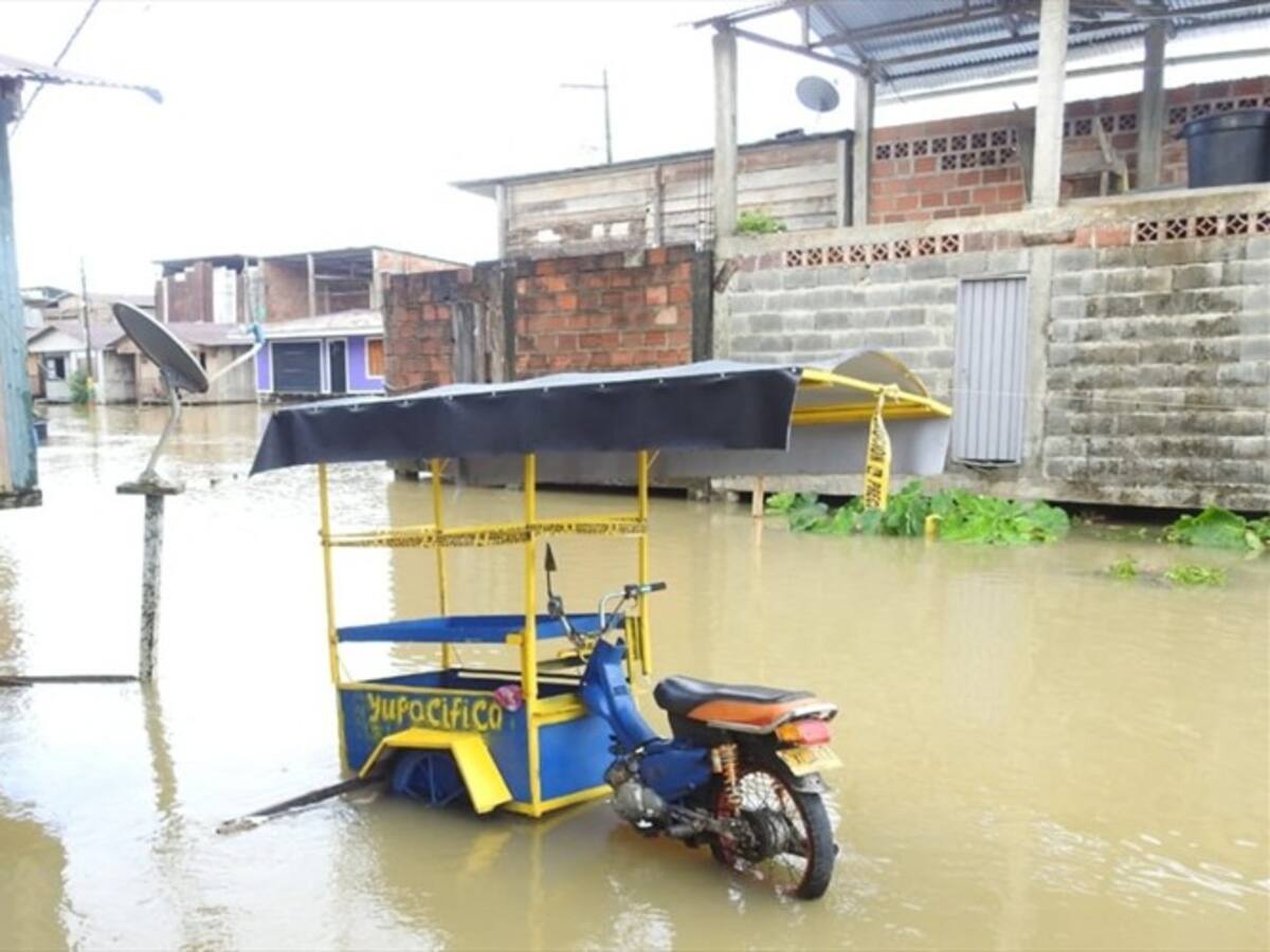Lluvias generaron inundaciones en los 12 barrios de Timbiquí, Cauca