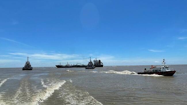 Situación de la Zona Portuaria de Barranquilla ya registra mejoras. Foto: Colprensa