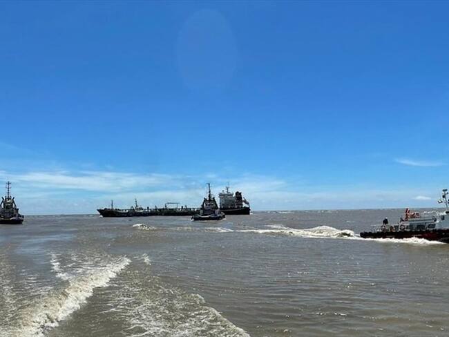 Situación de la Zona Portuaria de Barranquilla ya registra mejoras. Foto: Colprensa