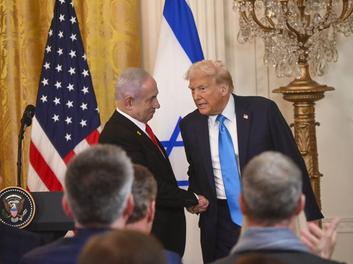 Netanyahu calificó de “visión creativa” y “revolucionaria” el plan que anunció Trump para Gaza