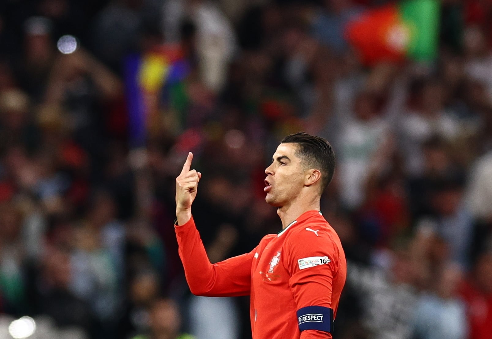 Cristiano Ronald. Foto: EFE/EPA/ANNA SZILAGYI.