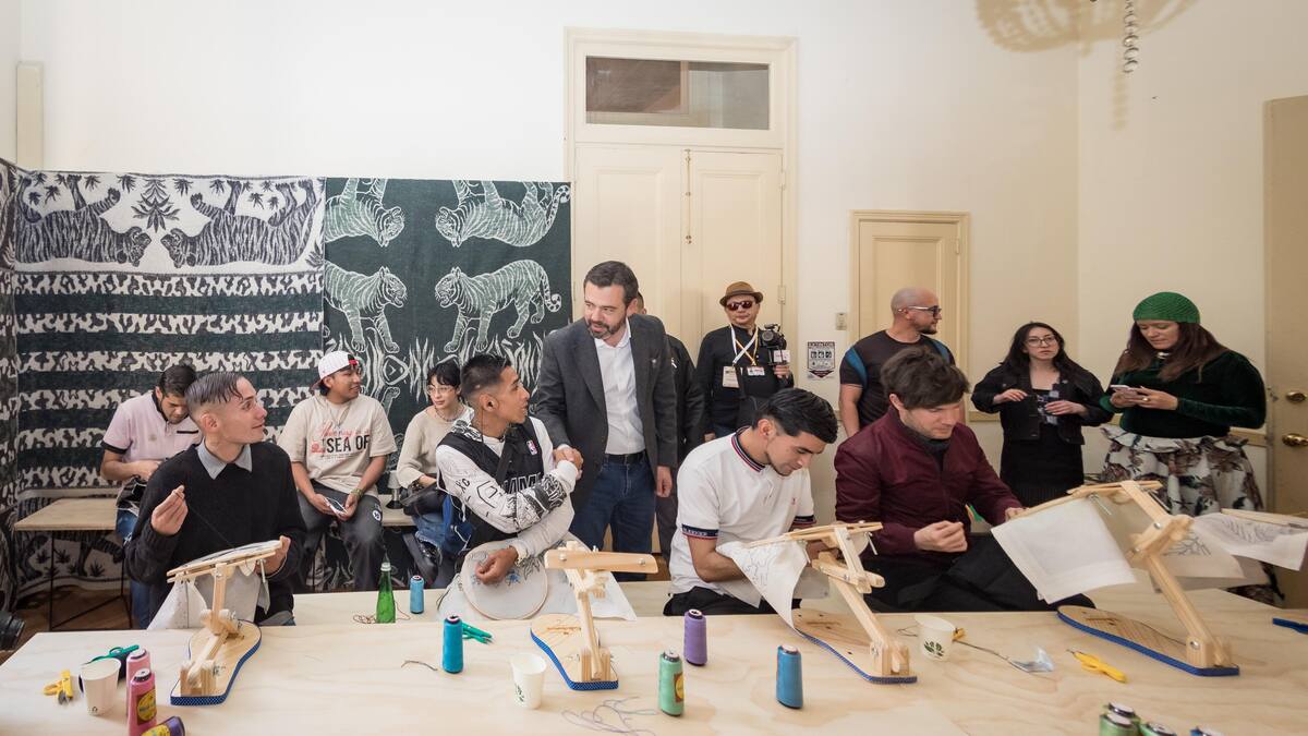 Alcalde Carlos Fernando Galán inauguró la Bienal Internacional de Arte y Ciudad BOG2025