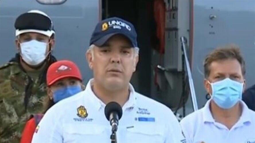 Duque ordena suspender vuelos entre Colombia y Reino Unido. Foto: Presidencia Colombia