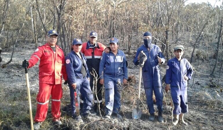 Foto: En Guadalupe se realiza la campaña ‘No a los incendios forestales’