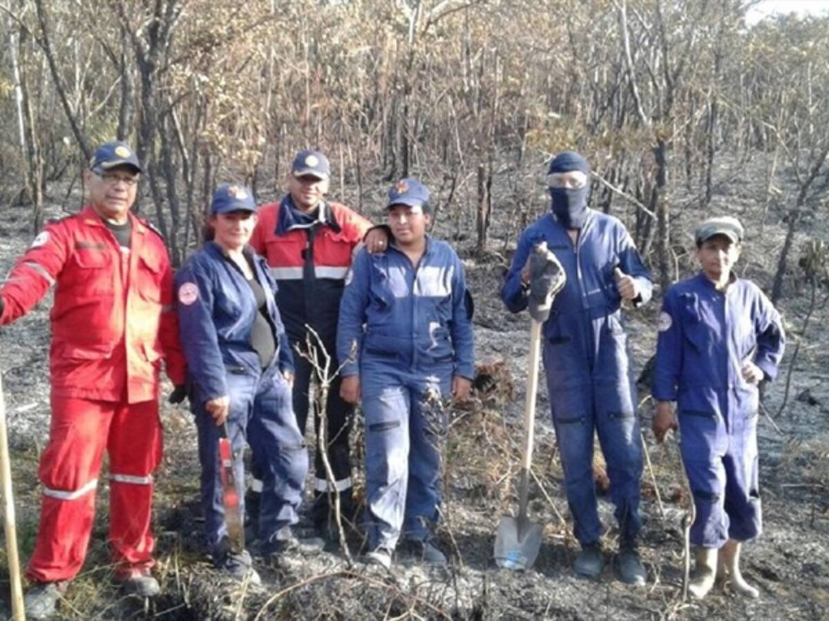 En Guadalupe se realiza la campaña ‘No a los incendios forestales’