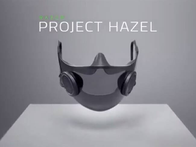 Project Hazel, el tapabocas inteligente con iluminación y ventilación