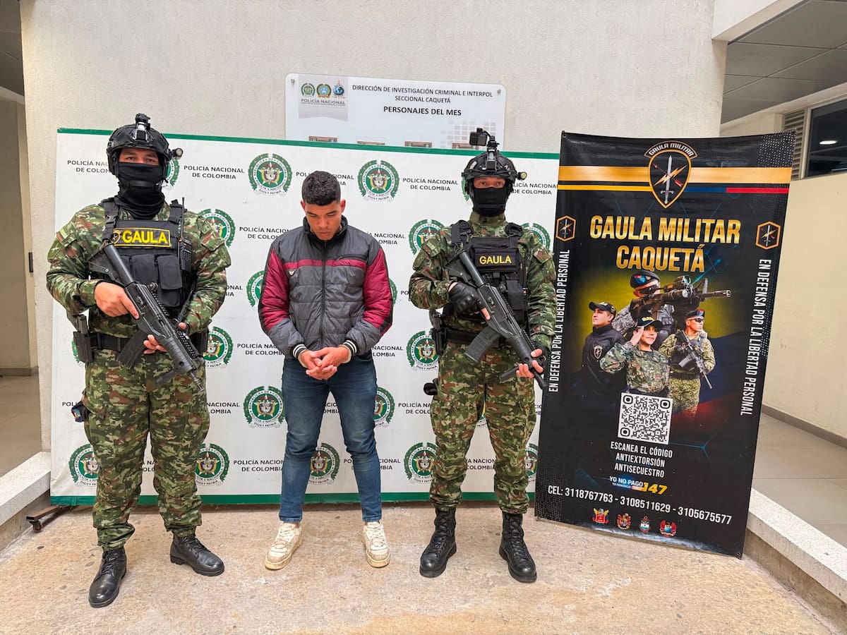 Ejército Nacional confirmó la captura de Jefry Estiven Corredor Quiroga alias Marlón Díaz.