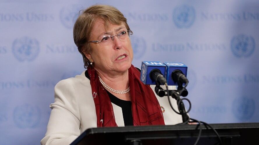 La Alta Comisionada de la ONU para los Derechos Humanos, Michelle Bachelet. Foto: Getty Images