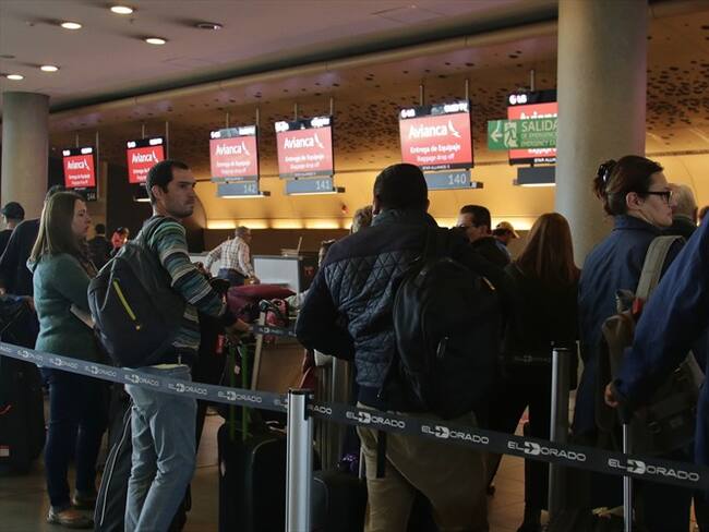 Denuncian negligencia en muerte de extranjero en aeropuerto de Bogotá. Foto: Colprensa