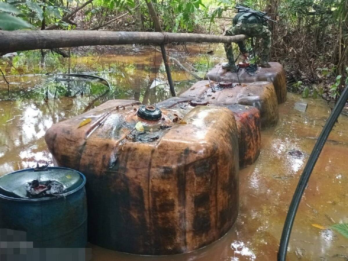Ejército Nacional ubica válvula ilícita en el municipio de Tibú, Norte de Santander