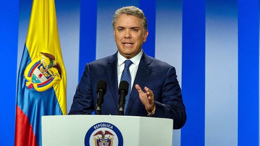 "Para toda Colombia hoy es claro que el ELN no tiene voluntad genuina de paz": Iván Duque. Foto: Agencia EFE