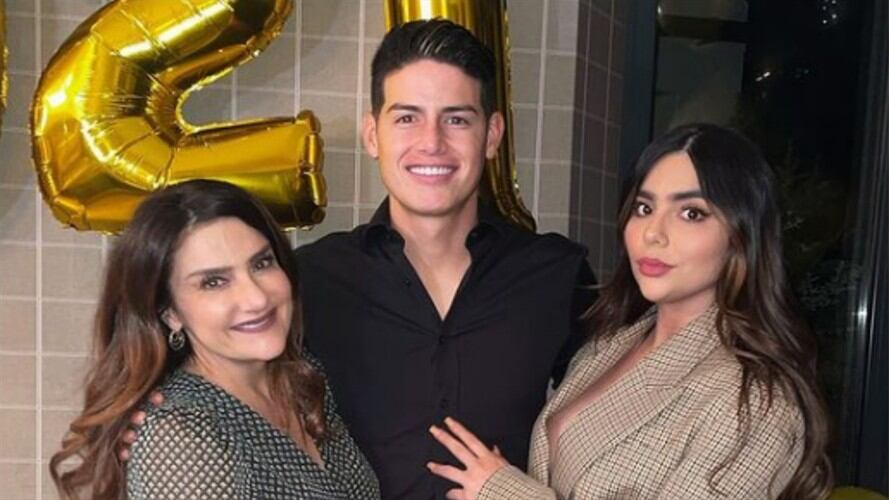 Le hicieron una imperdible broma a James Rodríguez. Foto: Instagram: @juanavalentina