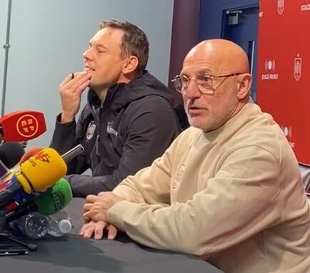 Luis de la Fuente, seleccionador de España. Foto: W Radio.