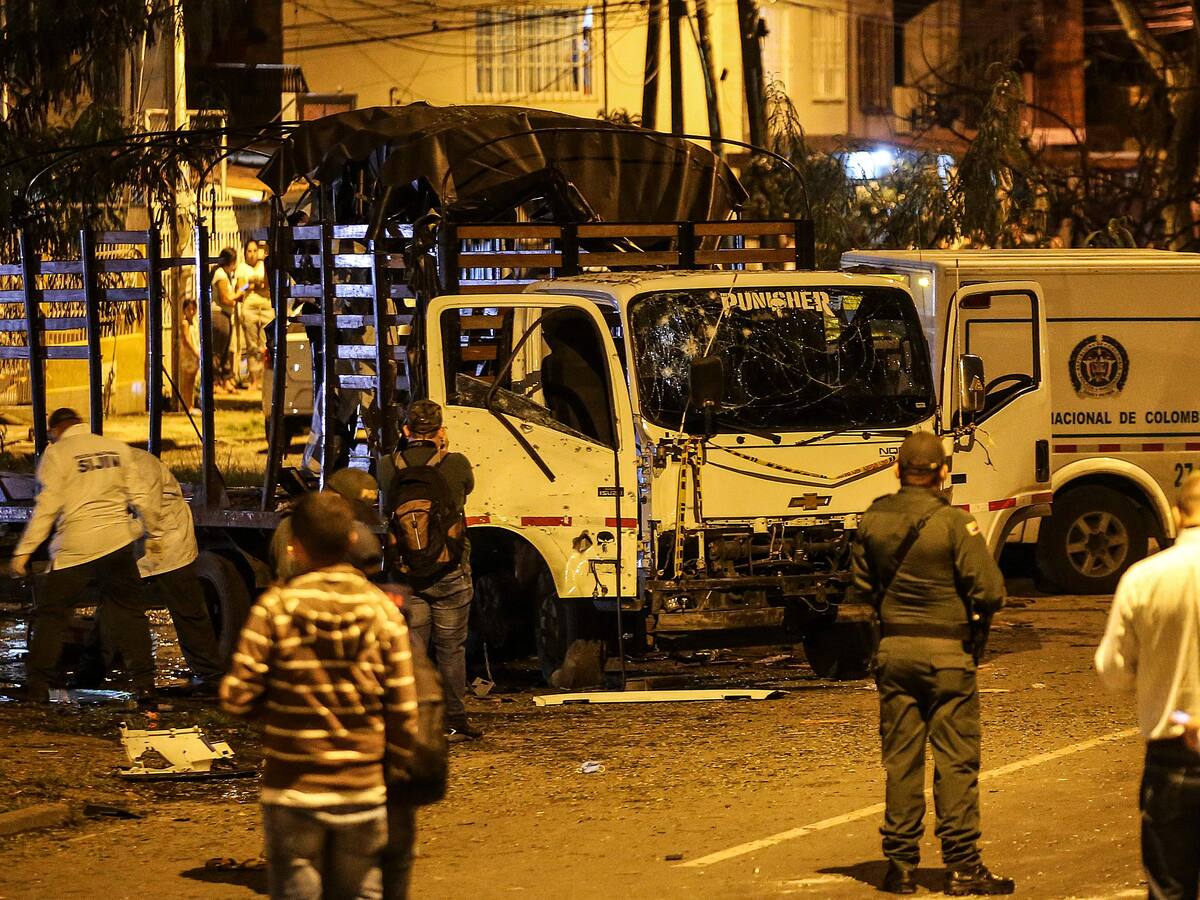 Primera Línea no está involucrada en el atentado contra el Esmad en Cali: Dijín