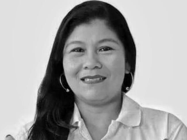 Edilsan Andrade, lieresa asesinada en Rosas, Cauca. Crédito: Red de Apoyo.