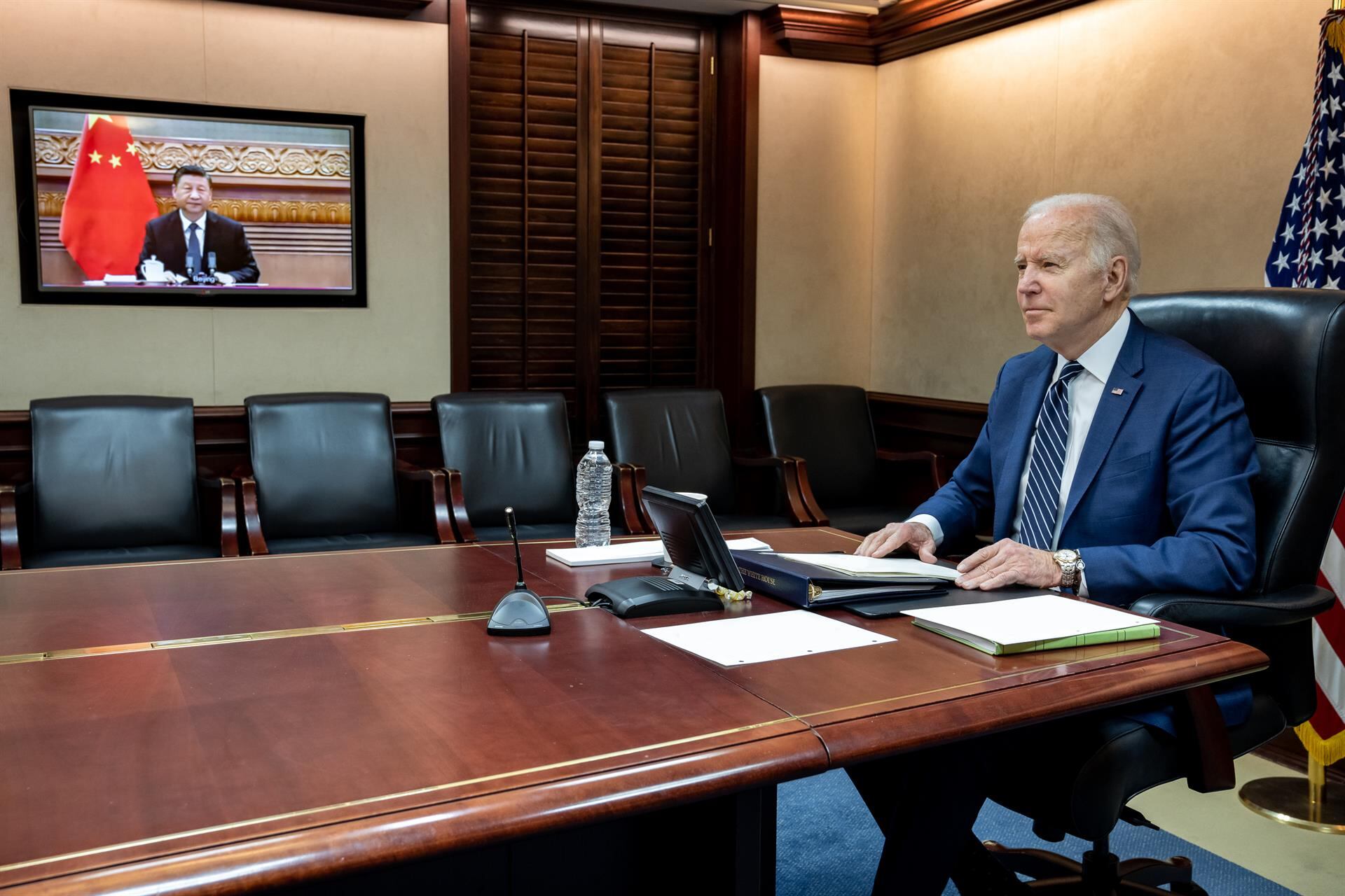 Joe Biden y Xi Jinping. Foto: EFE