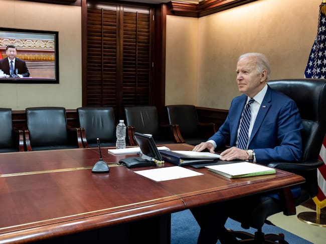 Joe Biden y Xi Jinping. Foto: EFE
