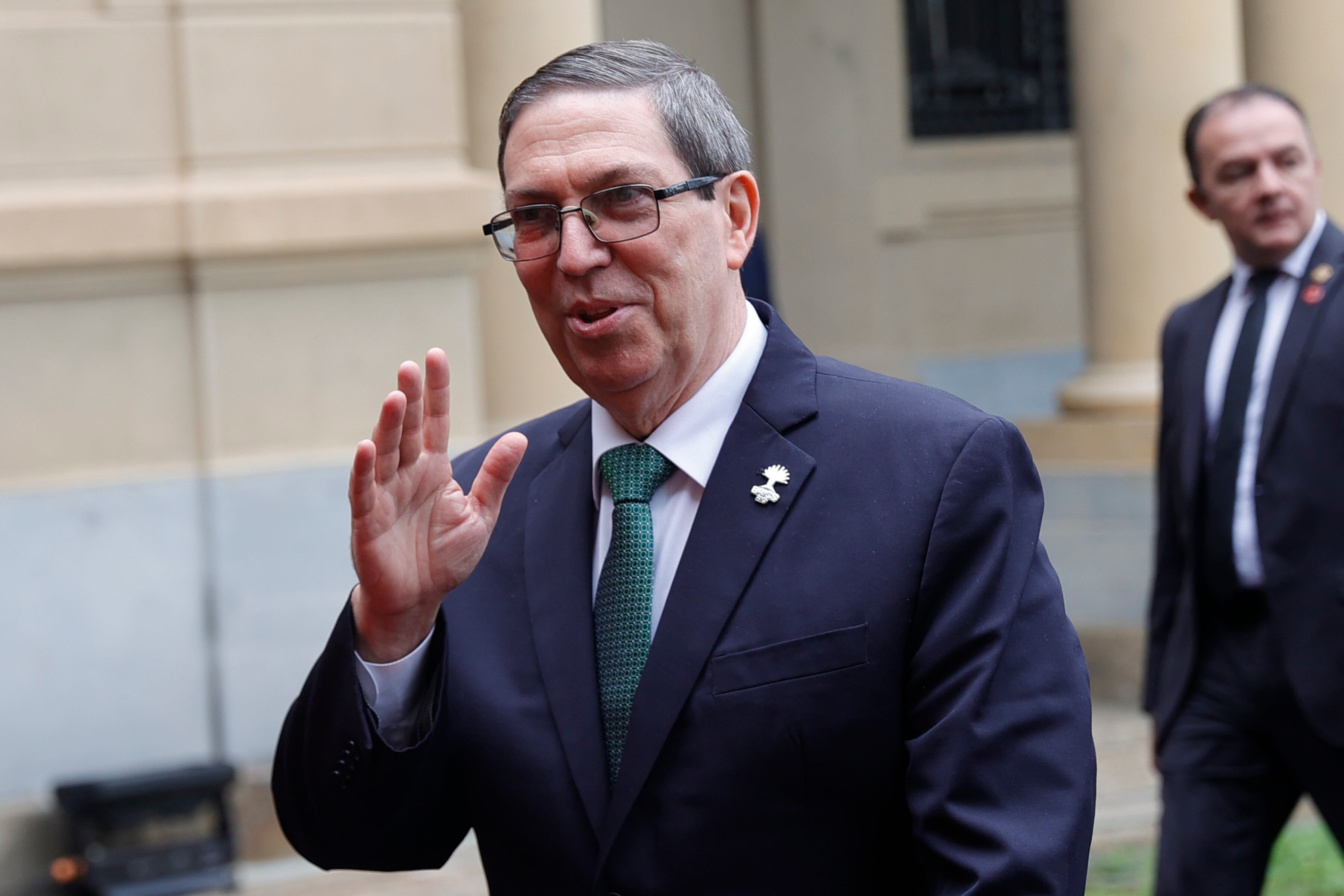 El canciller de Cuba, Bruno Eduardo Rodríguez Parrilla acusó a EE.UU. de “conducta criminal” por endurecer restricciones contra la isla. EFE/ Andre Coelho ARCHIVO