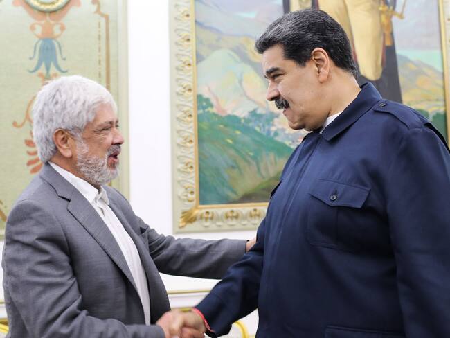 Germán Umaña y Nicolás Maduro. Foto: Twitter @NicolasMaduro