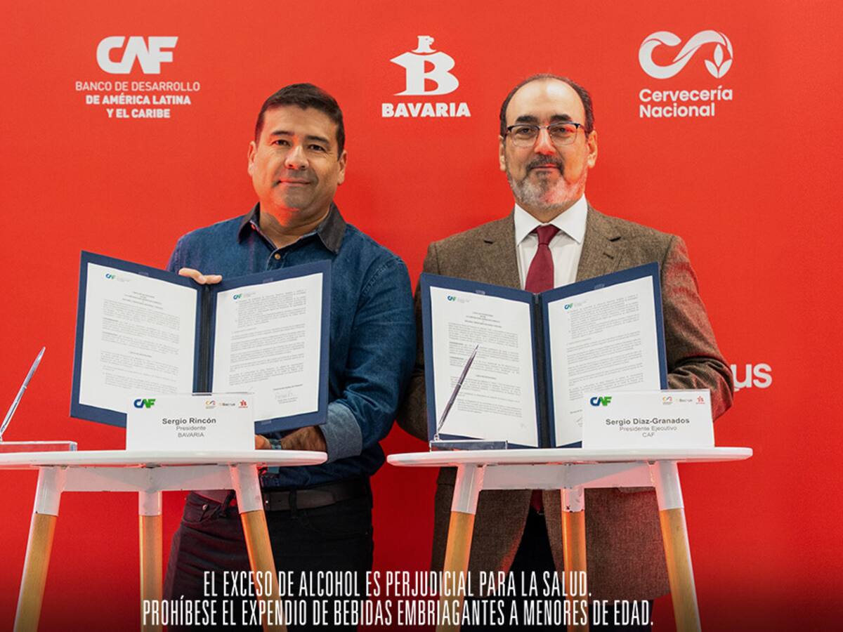 Bavaria y CAF sellan alianza regional para transformar los negocios de barrio
