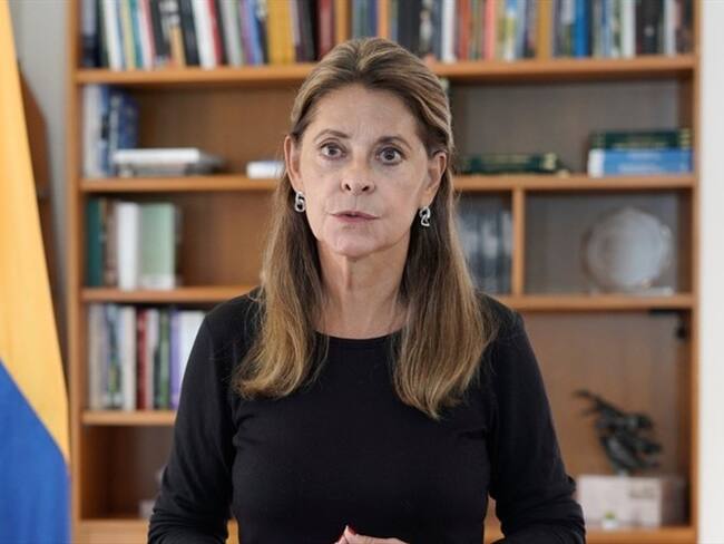 No es tiempo de meter al Gobierno en apuros: Marta Lucía Ramírez. Foto: Vicepresidencia