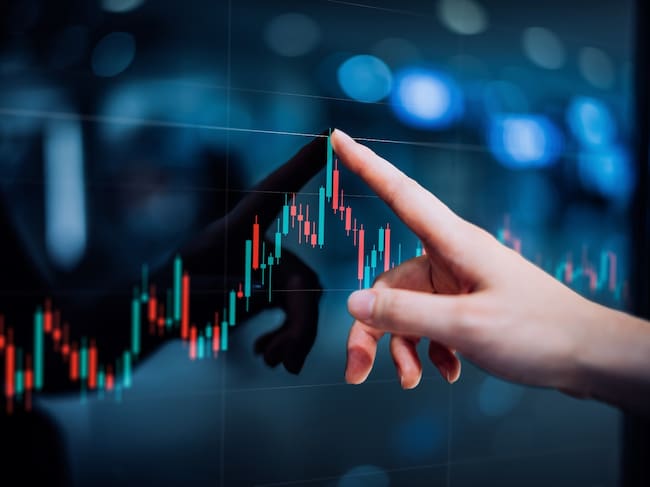 Imagen de referencia de acciones en la bolsa. Foto: Getty Images