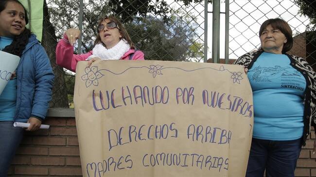 Madres comunitarias deben ser reconocidas como servidoras públicas: Procuraduría. Foto: Colprensa