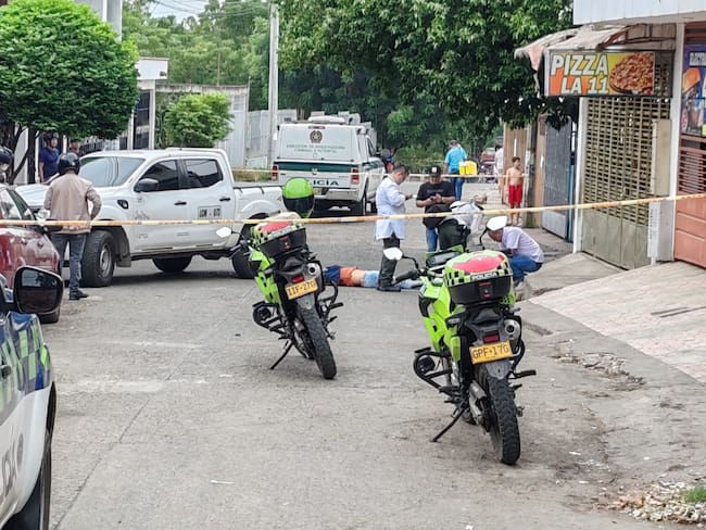 Homicidio en el barrio Aeropuerto, Cúcuta. Foto: Archivo.