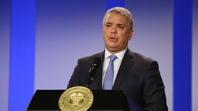 El presidente Iván, Duque aseguró que el Gobierno no está en “choques” con la Alcaldía de la capital . Foto: Colprensa