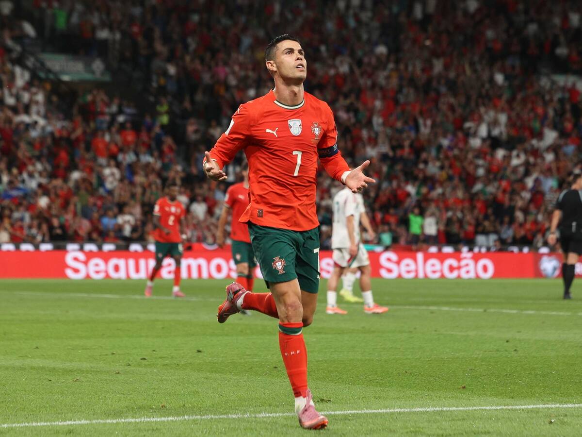 Cristiano Ronaldo se convirtió en el máximo goleador histórico de las eliminatorias mundialistas