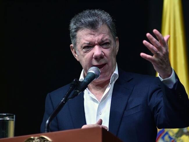 Juan Manuel Santos afirmó que fue activado un Puesto de Mando Unificado para robustecer las medidas preventivas y enfrentar cualquier amenaza de seguridad digital. Foto: Colprensa