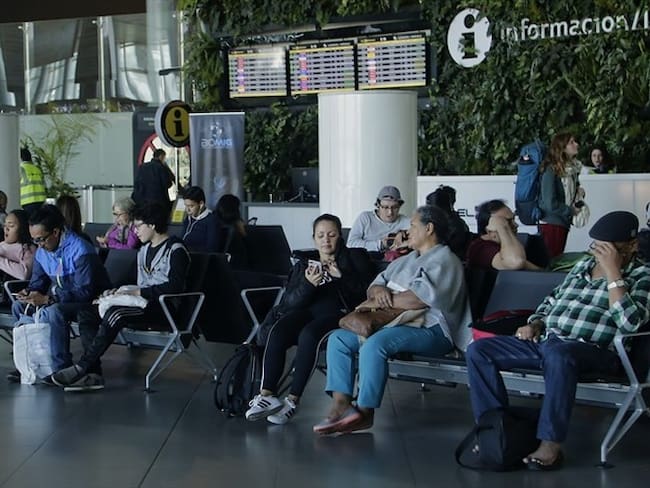 Reporte de las operaciones aéreas en el Paro Nacional. Foto: Colprensa