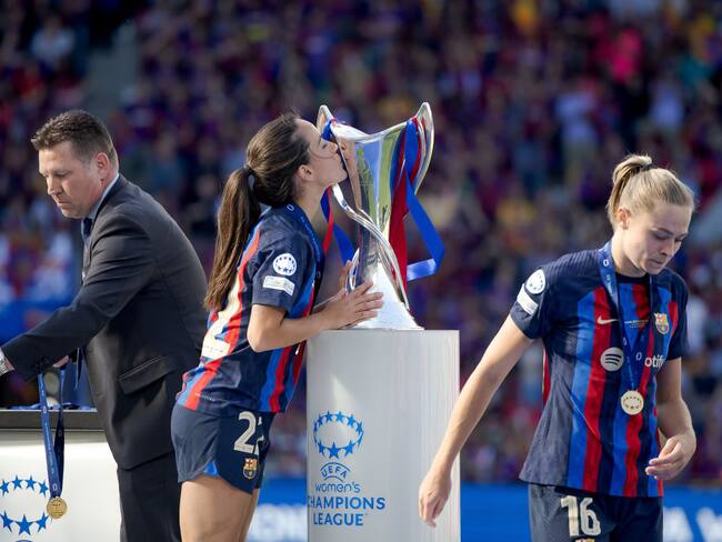 Barcelona campeón Champions League femenina. Foto: Getty Images.