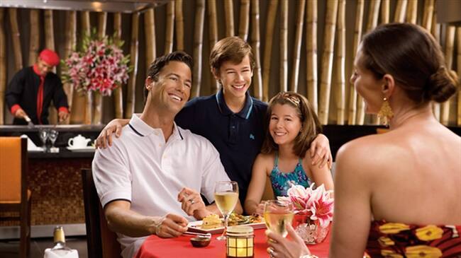 Deja el mundo atrás y sueña en familia. Foto: amresorts.com